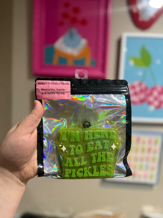 Here To Eat Pickles  Freshie, Full Size