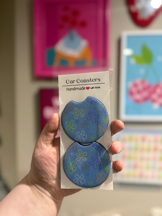 Bikini Bottom  Car Coasters