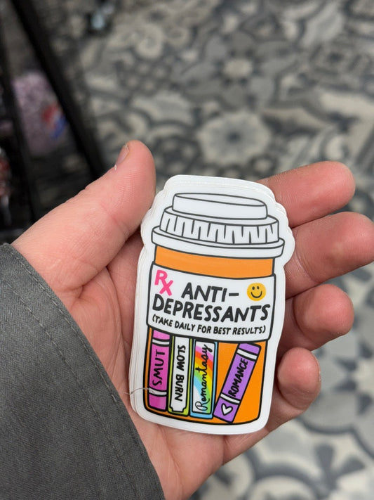 Book Pills  Sticker