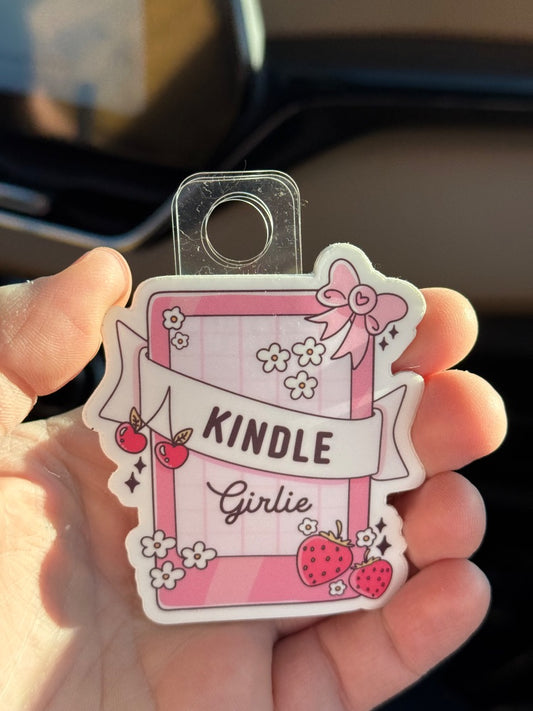 Kindle Girlie  Sticker