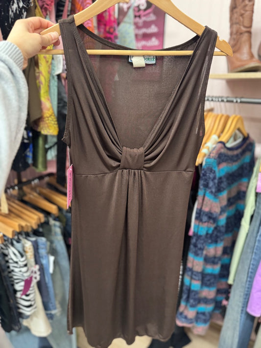 Portocruz costal girl dress, medium,Brown, Moenique