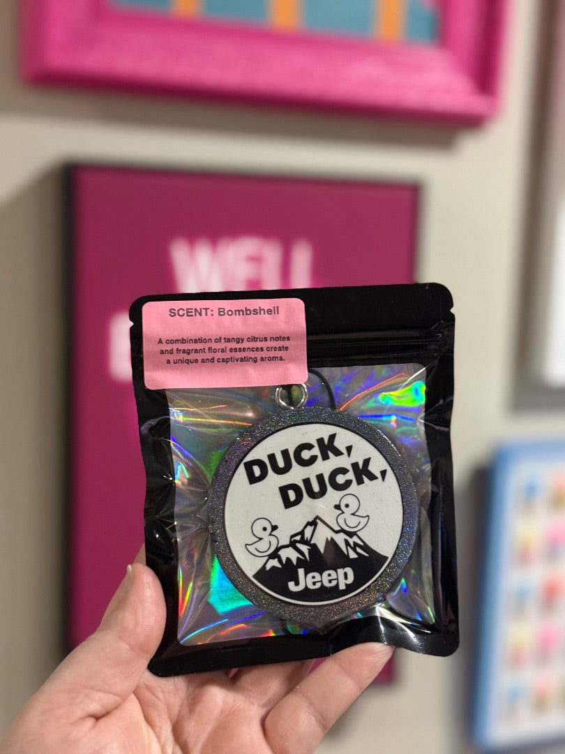 Bombshell  Duck Duck, Small Circle Freshie