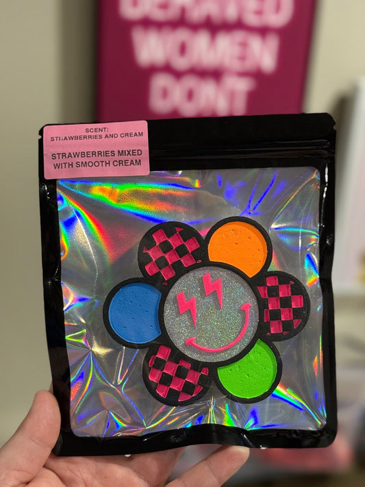 Neon Checkered  Freshie, Full Size