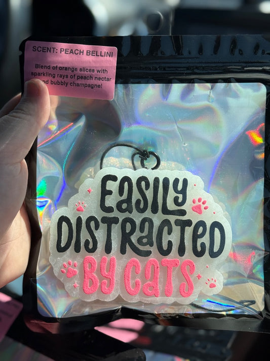 Distracted Cats  Freshie, Full Size