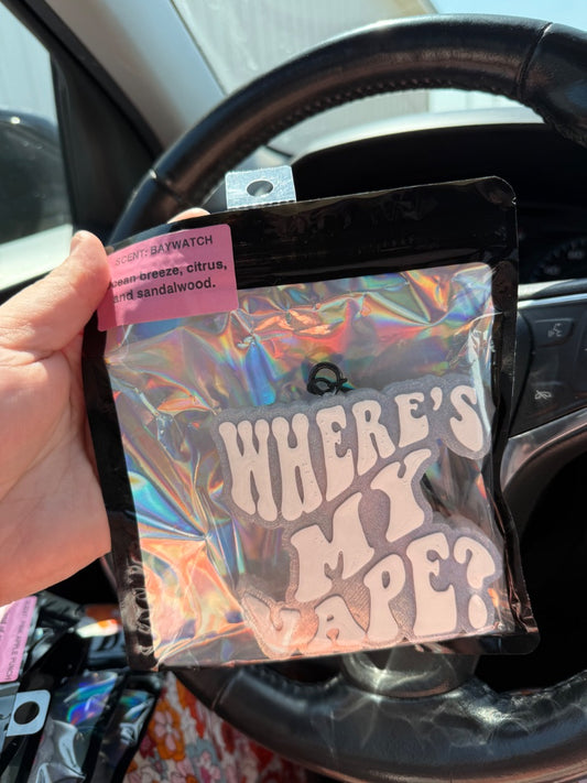 Where’s My Vape  Freshie, Full Size