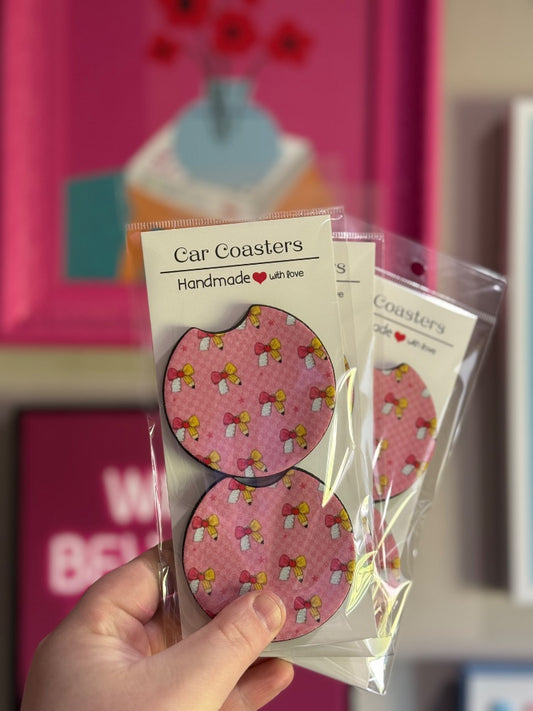 Teacher Bow, Car Coaster
