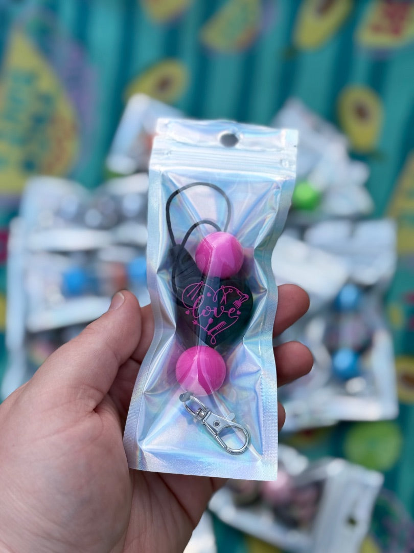 Pink Hair Tools  Freshie Hanger