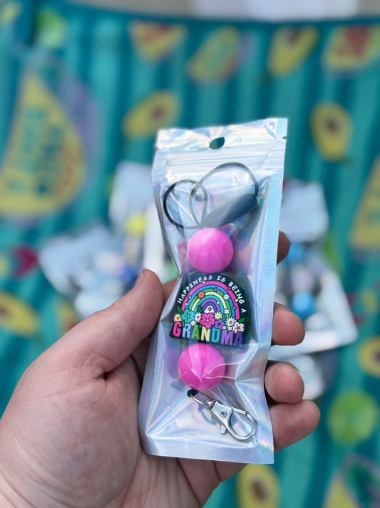 Pink Grandma  Freshie Hanger