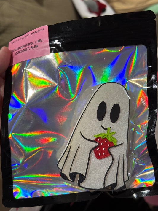 Ghost Strawberry  Freshie, Full Size