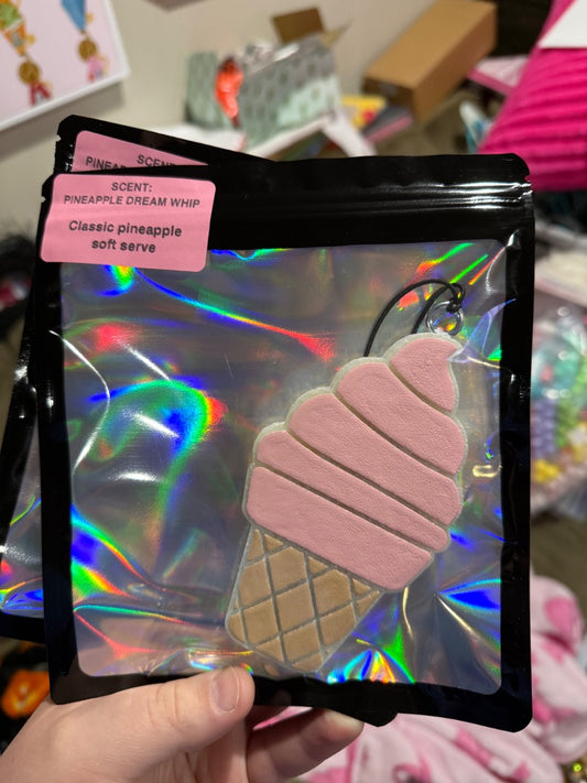Pink Cone  Freshie, Full Size