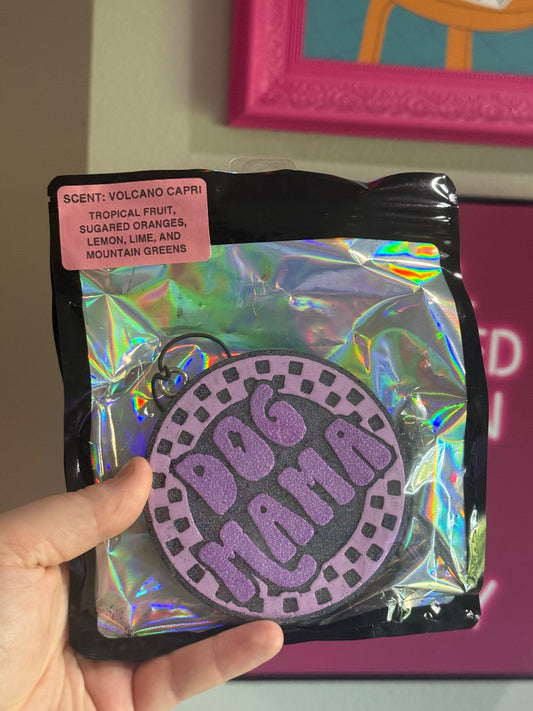 Purple Dog Mama  Freshie