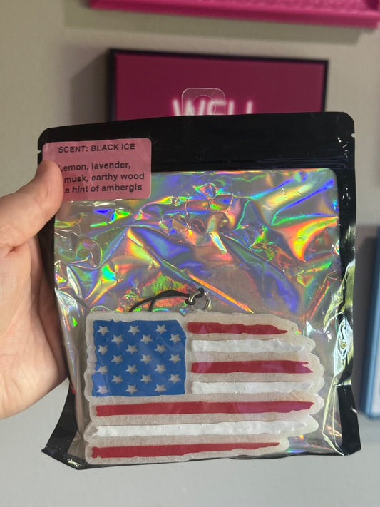American Flag  Freshie