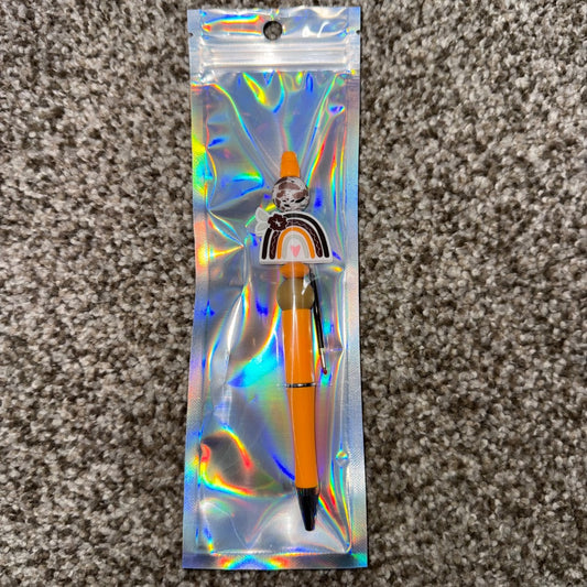 Rainbow  Beaded Pen