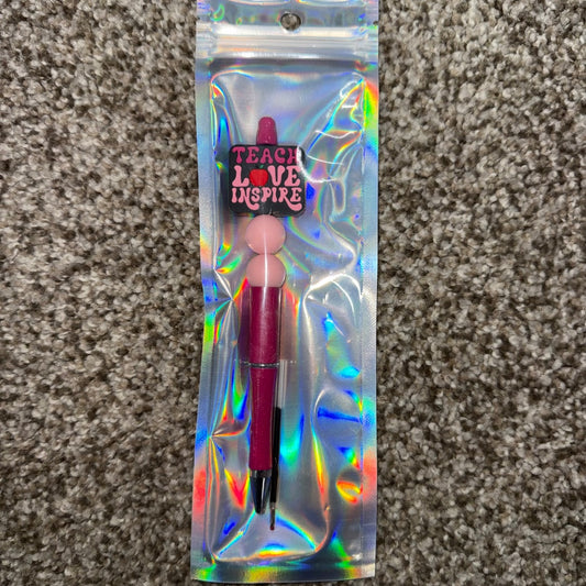 Teach  Beaded Pen