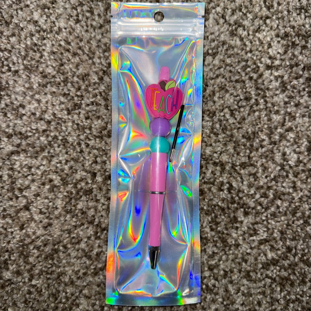 Teach  Beaded Pen