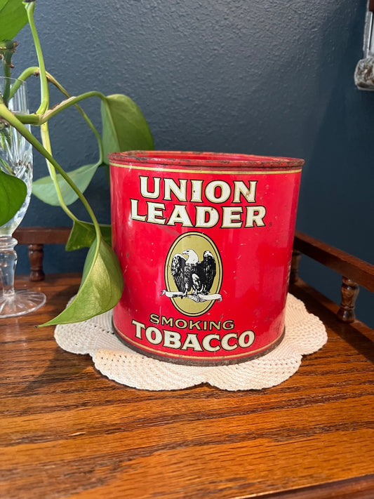 Union Leader Prince Albert Pipe Tobacco Tin