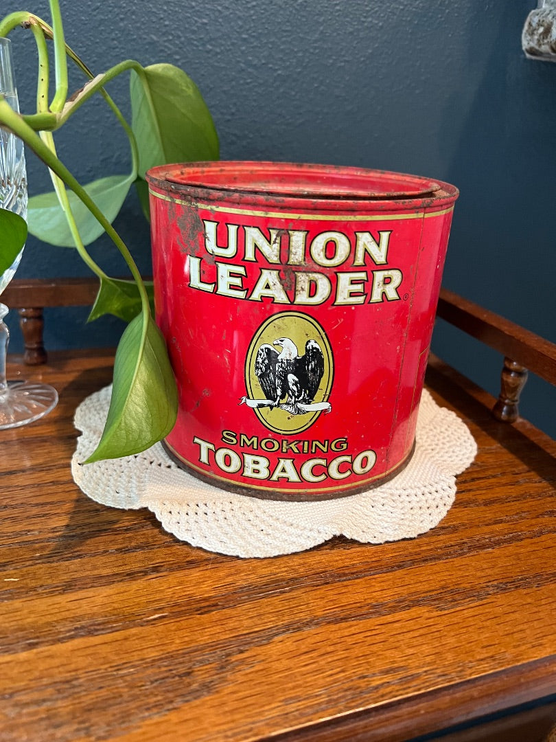 Union Leader Prince Albert Pipe Tobacco Tin
