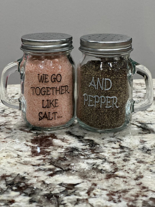 Salt & Pepper Shakers Lasting Marks LLC, Designed Locally