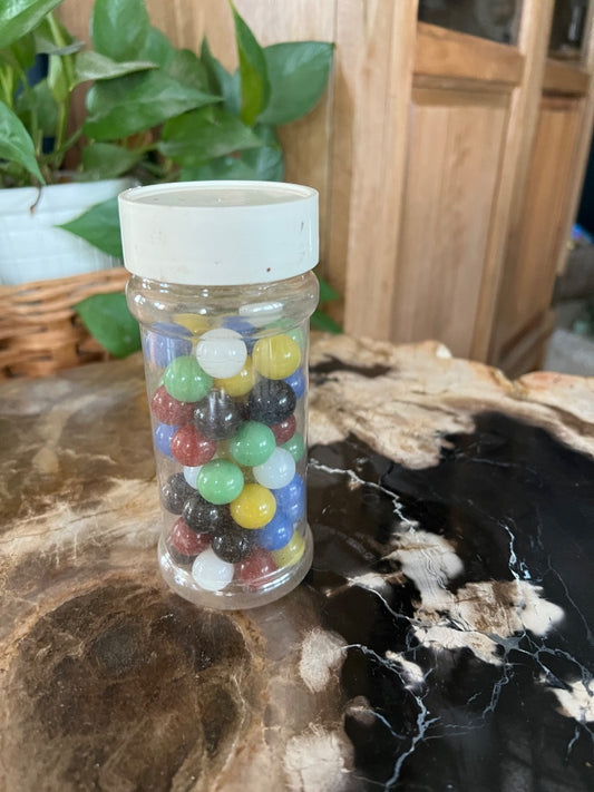 Multiple colored  Vintage Marbles