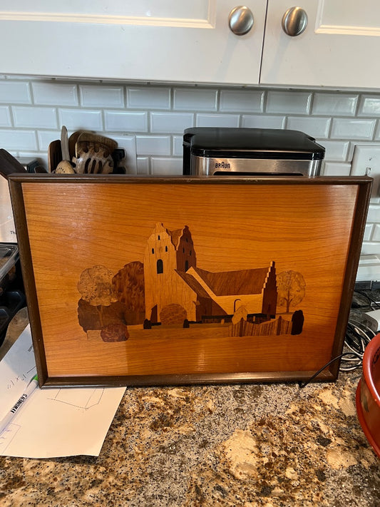 Marquetry Wall Hanging