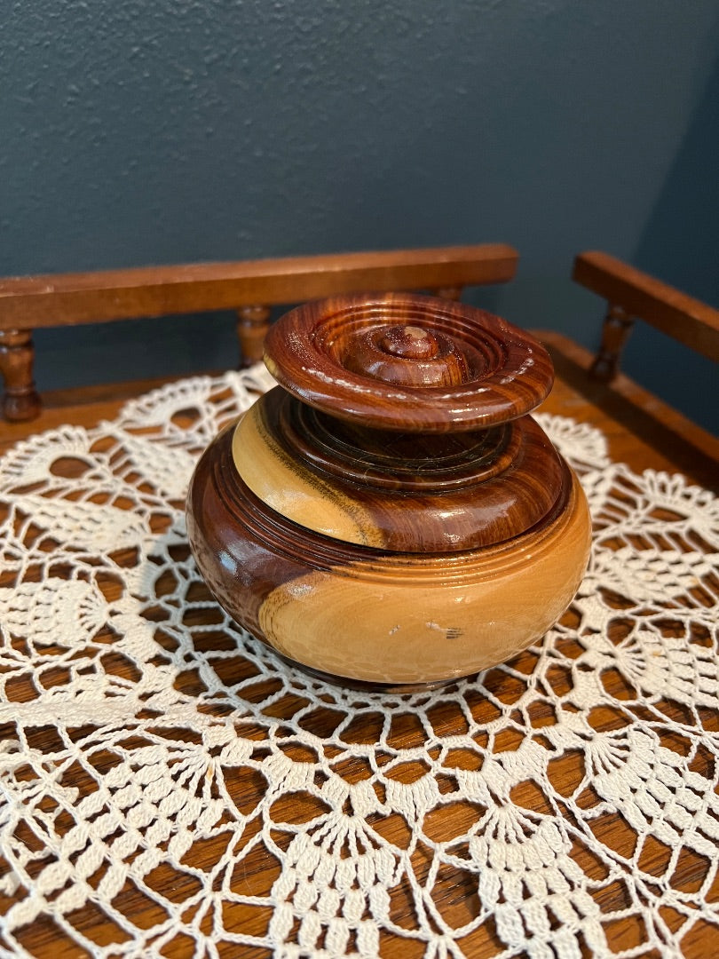 Wood Trinket Box