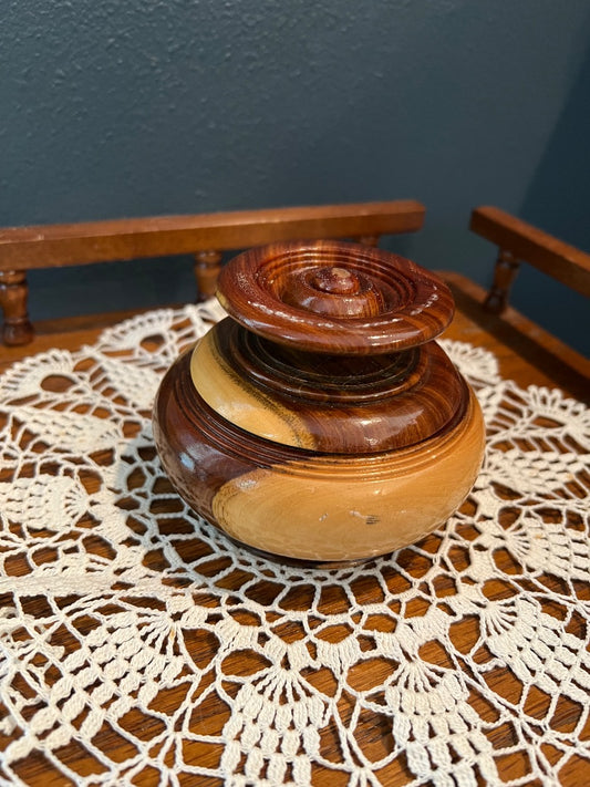 Wood Trinket Box