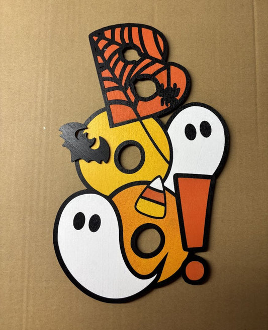 candy corn boo