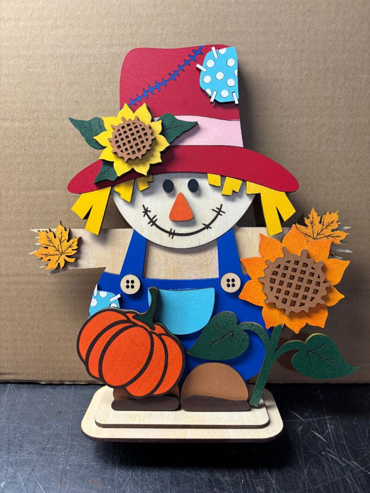 standing scarecrow
