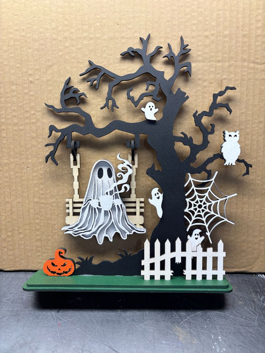 Spooky Tree Swing