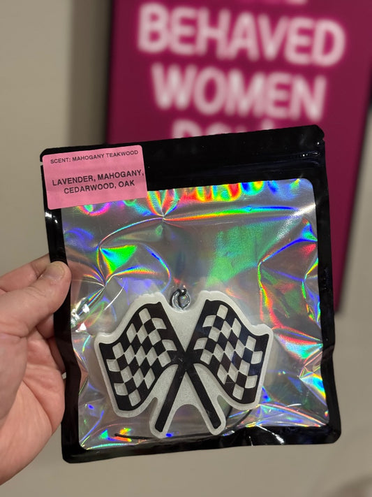 Checkered Flag  Freshie, Full Size