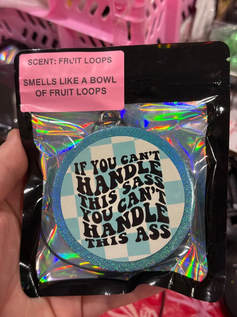 If You Can’t Handle Blue  Freshie, Small Circle