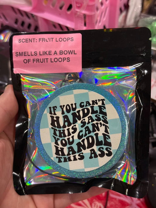 If You Can’t Handle Blue  Freshie, Small Circle