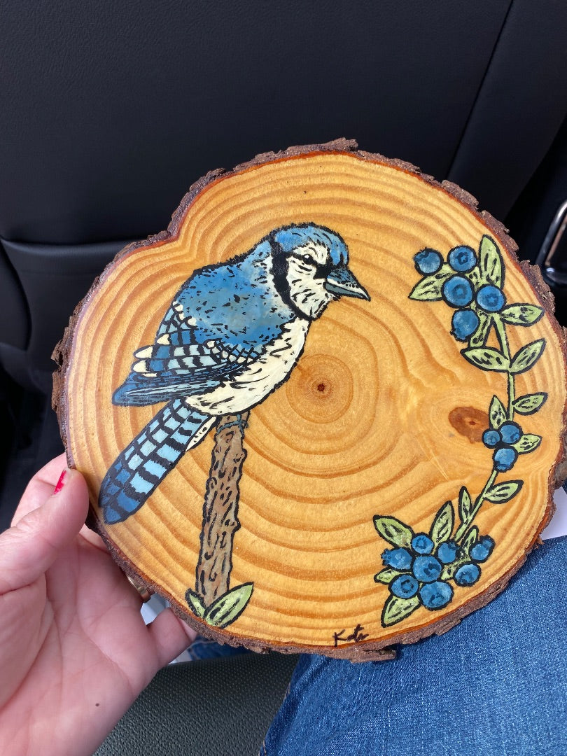 Painted bird