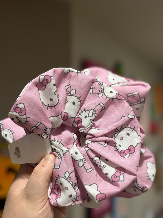Pink HK  Scrunchie