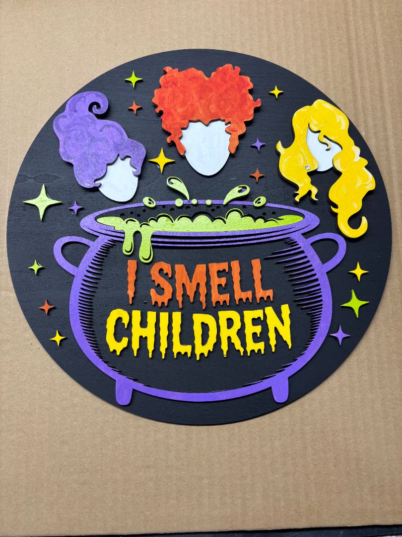 I smell Children cauldren