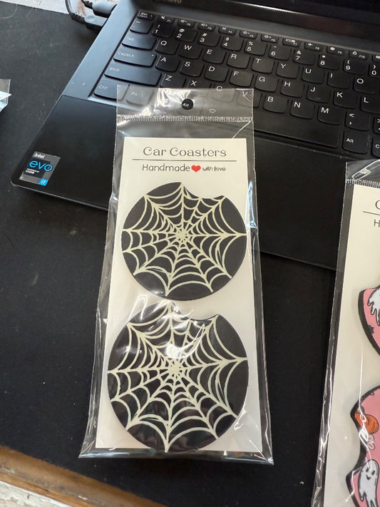 Spider Web  Car Coasters, Car Coaster