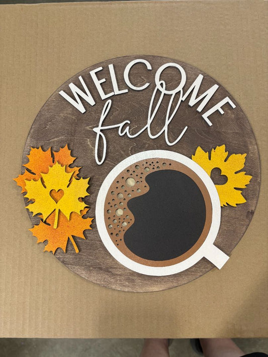 Welcome fall coffee