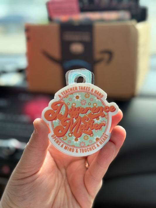 Difference  Sticker, Sticker