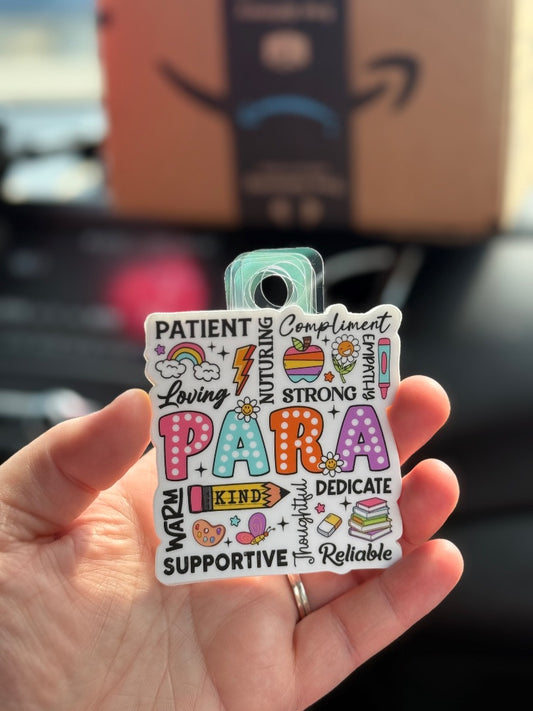 Para  Sticker, Sticker