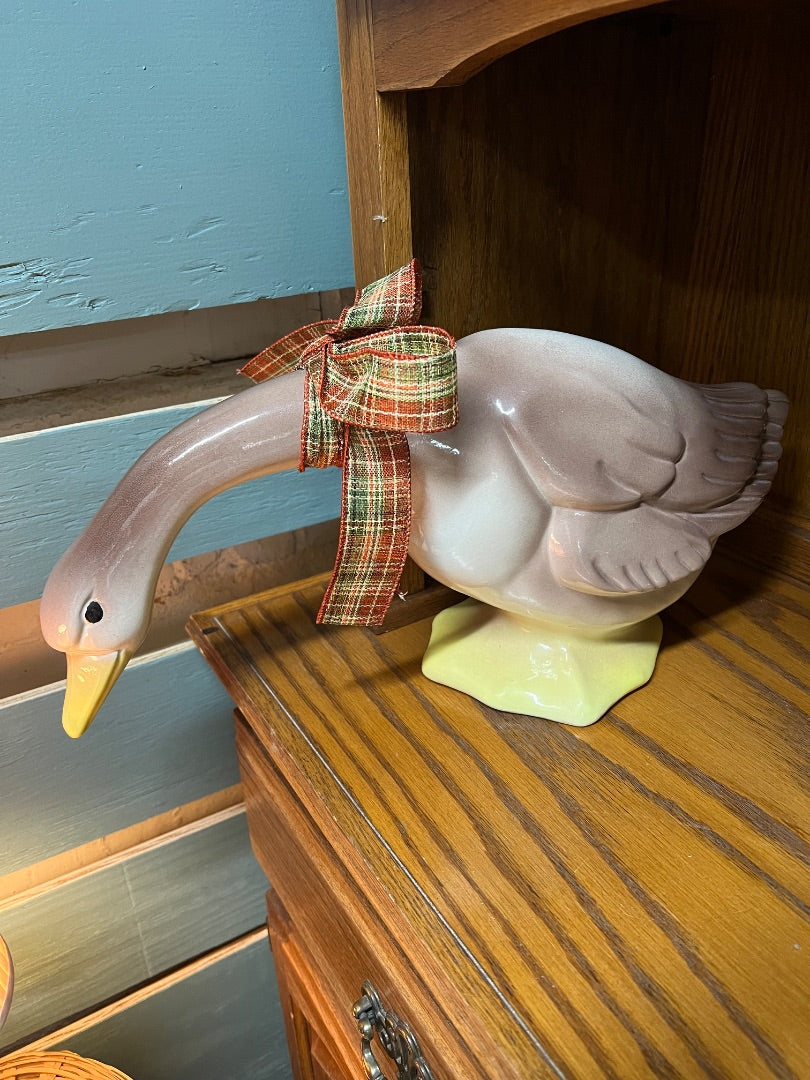 Large ceramic Goose