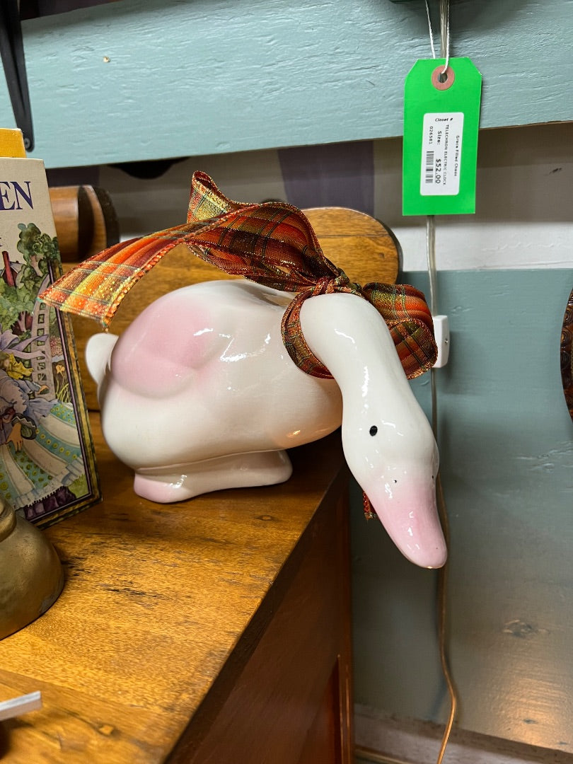 Small ceramic Goose