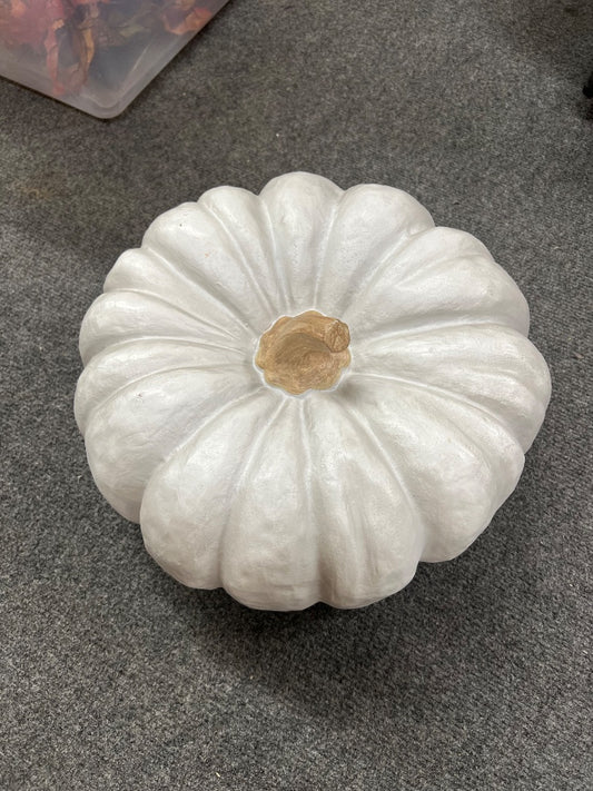 Lg White Pumpkin