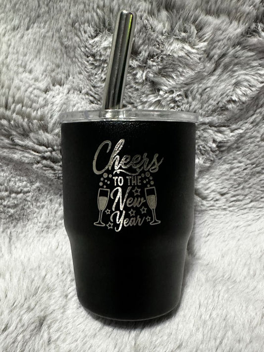 Black 3oz. Mini Tumbler , Designed Locally