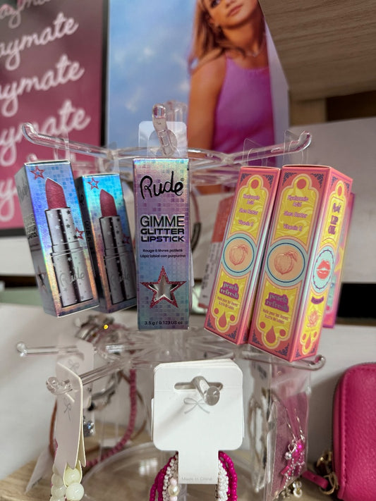 Rude cosmetics Gimme glitter lipstick, One Size