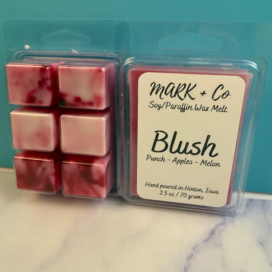 Blush Wax Melt, Clamshell