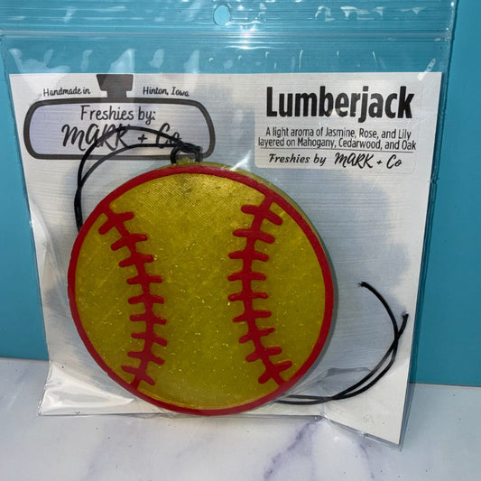 Softball Lumberjack Freshie, Full Size