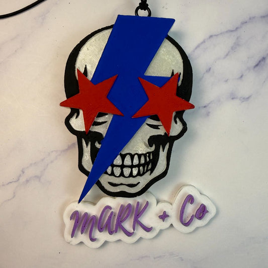 Skull Black Frost Freshie, Full Size