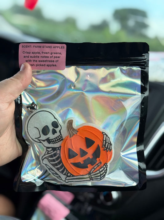 Pumpkin Skele  Freshie, Full Size