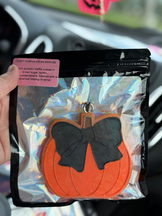 Bow Pumpkins  Freshie, Full Size