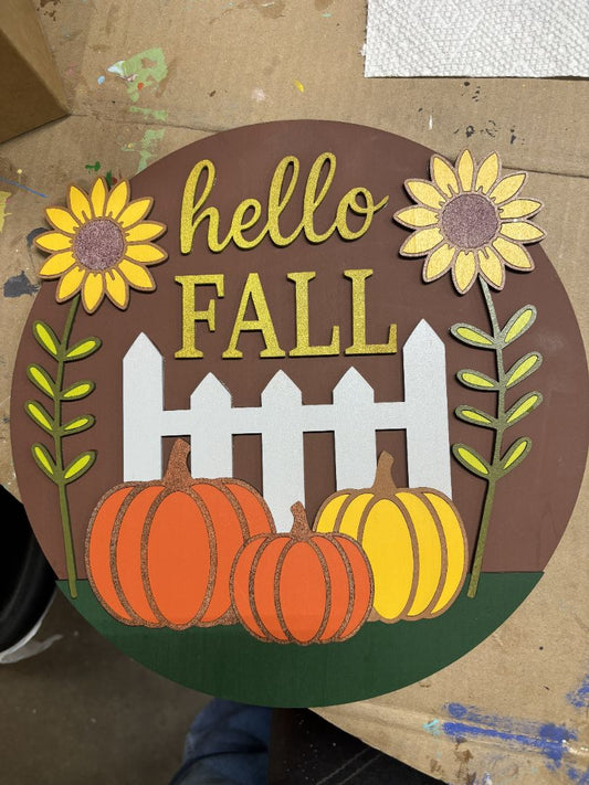 hello fall fence